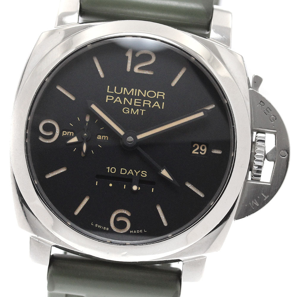 PANERAI Luminor 10 Days GMT Acciaio PAM00533 Date Automatic Men's Watch_940139