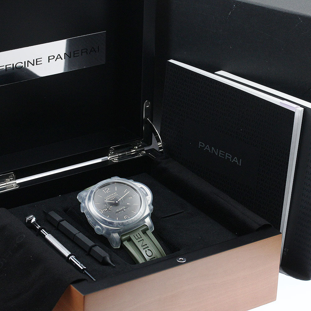 PANERAI Luminor 10 Days GMT Acciaio PAM00533 Date Automatic Men's Watch_940139