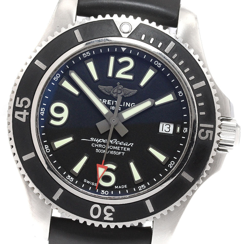 BREITLING Super Ocean 42 A17366 Date black Dial Automatic Men's Watch_940140