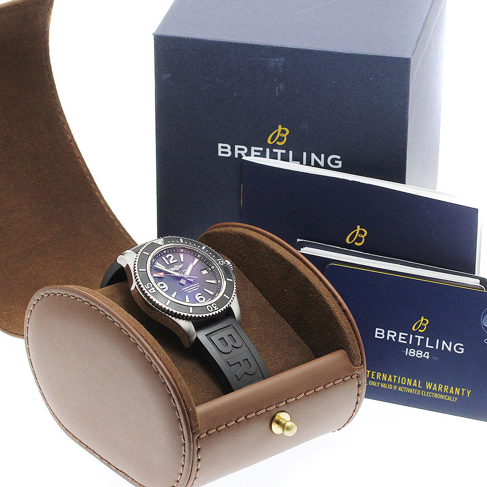 BREITLING Super Ocean 42 A17366 Date black Dial Automatic Men's Watch_940140