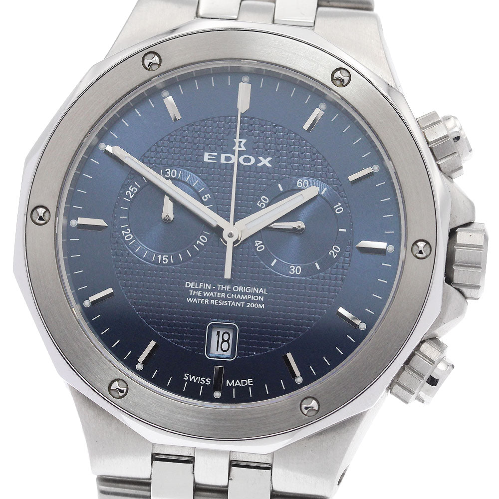 EDOX Delphin original 10110-3M-BUIN Date Chronograph Quartz Men's Watch_940154