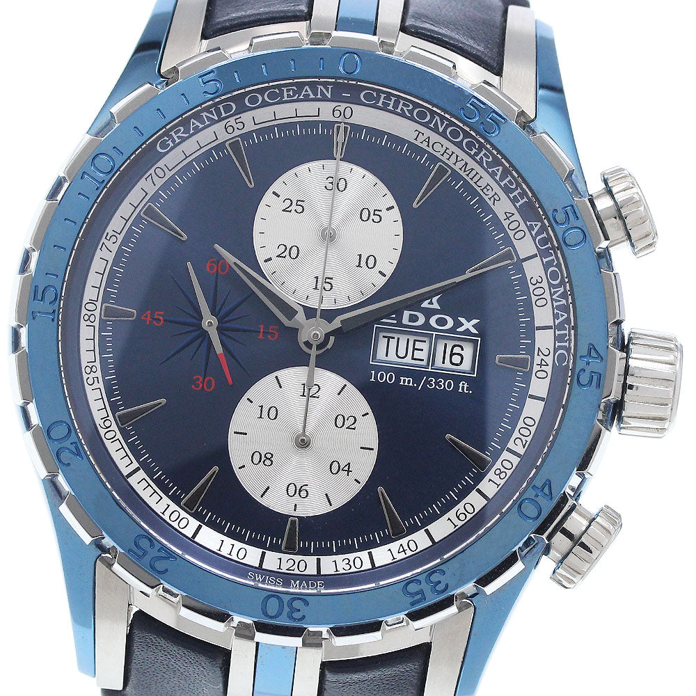 EDOX Grand Ocean 01121 Day-Date Chronograph Automatic Men's Watch_940164