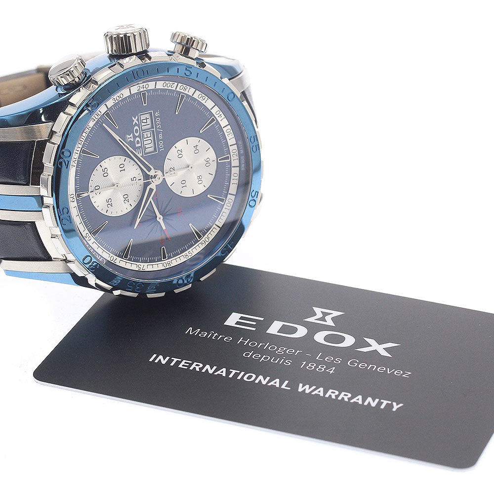 EDOX Grand Ocean 01121 Day-Date Chronograph Automatic Men's Watch_940164