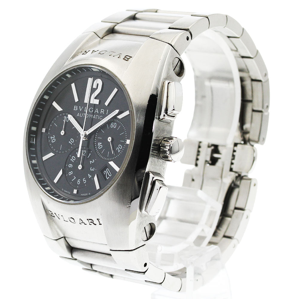 BVLGARI Elgon EG40SCH Chronograph black Dial Automatic Men's Watch_940172