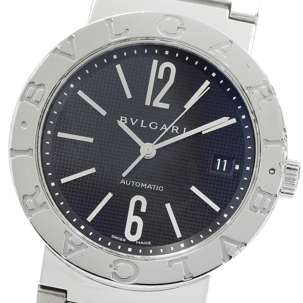 BVLGARI BVLGARIBVLGARI BB38SS Date black Dial Automatic Men's Watch_940180