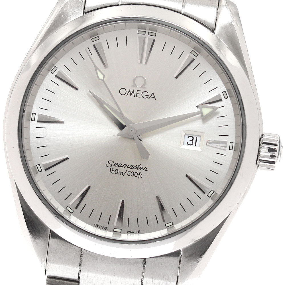 OMEGA Seamaster Aqua Terra 2517.30 Date Silver Dial Quartz Men's Watch_940199