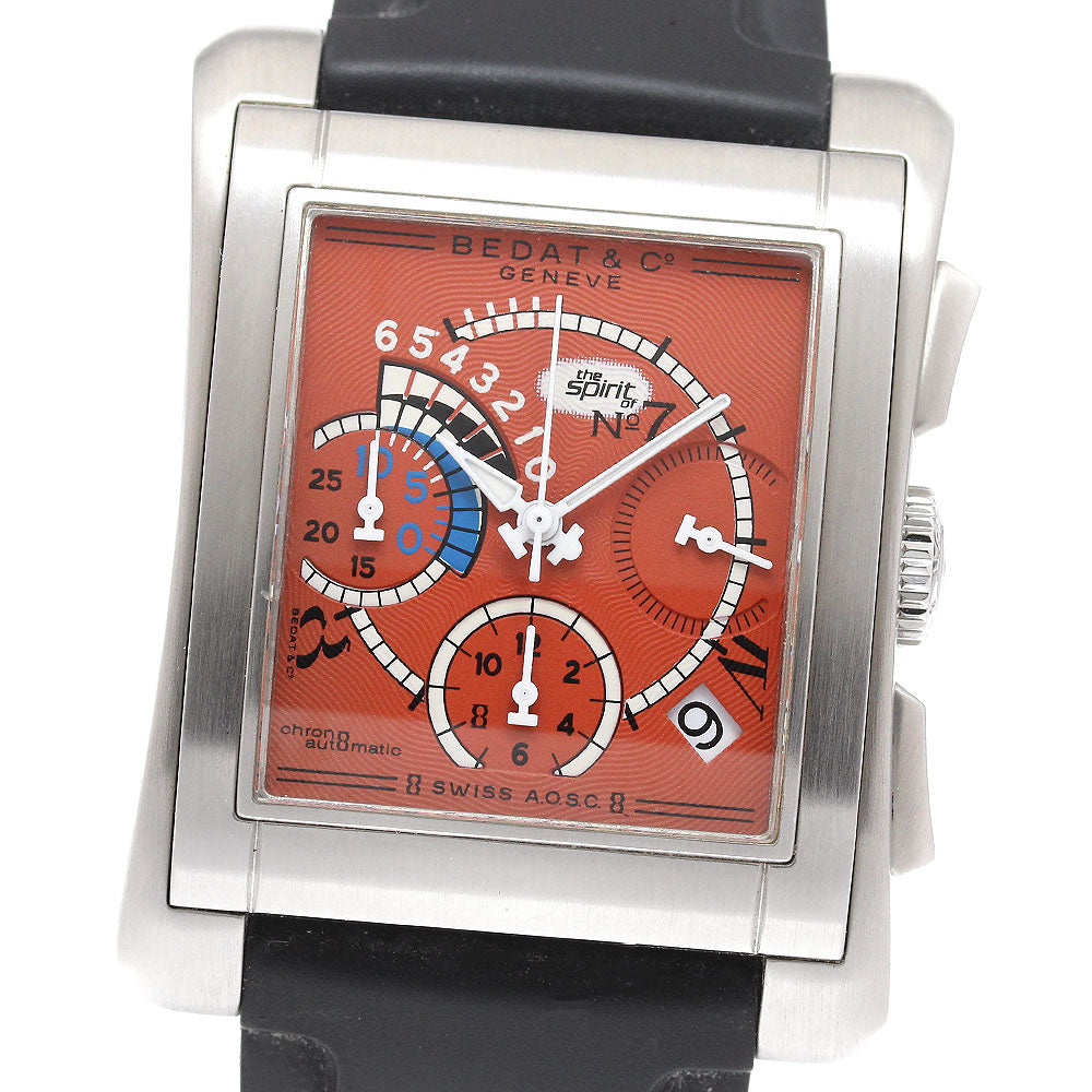 BEDAT&Co Spirit No.7 768 Date Chronograph Orange Dial Automatic Men's_940202