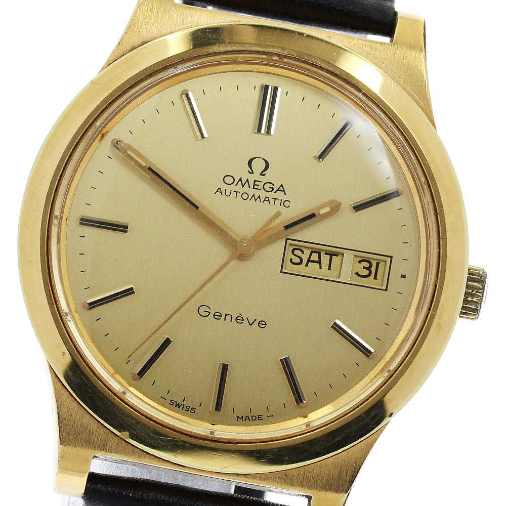 OMEGA Geneve 166.0169 Day Date Cal.1022 gold Dial Automatic Men's Watch_940206