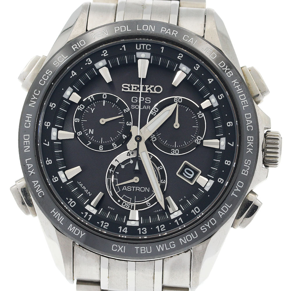 SEIKO Astron SBXB003/8X82-0AB0 GPS Solar Powered Radio Men's Watch_940208
