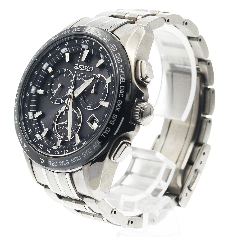 SEIKO Astron SBXB003/8X82-0AB0 GPS Solar Powered Radio Men's Watch_940208