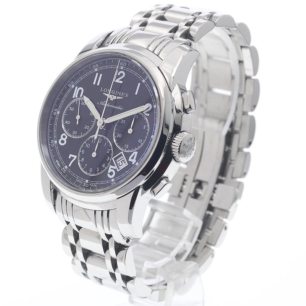 LONGINES Saintimier L2.784.4 Chronograph black Dial Automatic Men's Watch_940217