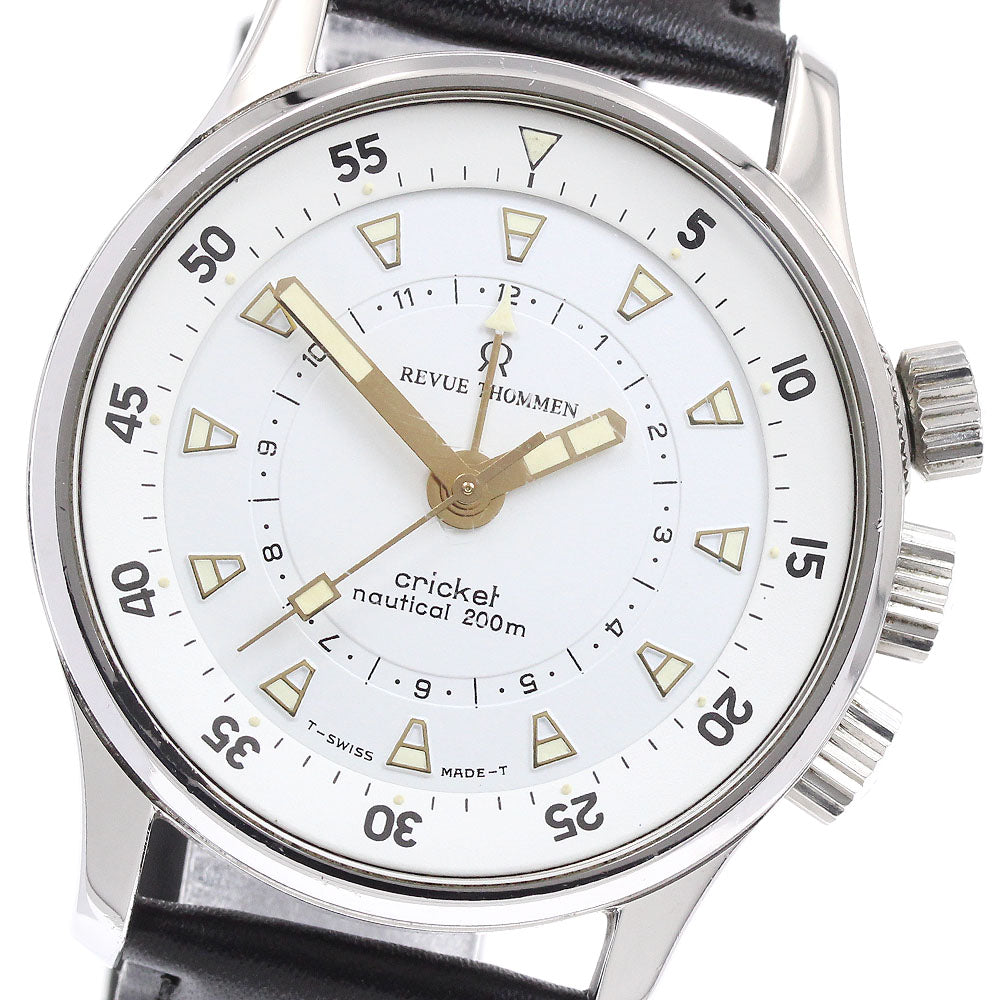 REVUE THOMMEN cricket nautical 7910001 Limited Hand Winding Men's Watch_940218