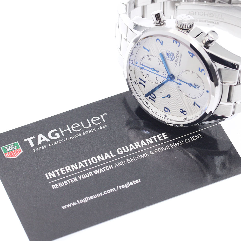 TAG HEUER Carrera Heritage Caliber 16 CAS2111.BA0730 Chronograph AT Men's_940219