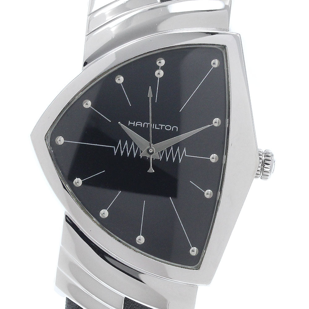 HAMILTON Ventura H244110 black Dial Quartz Men's Watch_940243