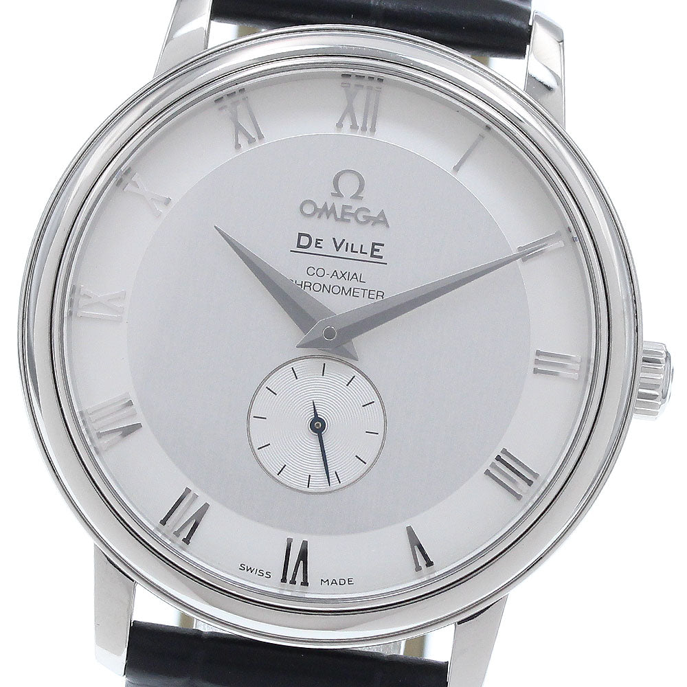 OMEGA De Ville Prestige 4813.30.01 Coaxial Silver Dial Automatic Men's Watch_940244