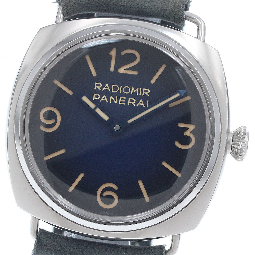 PANERAI Radiomir Tre Giorni PAM01335 Navy Dial Hand Winding Men's Watch_940252