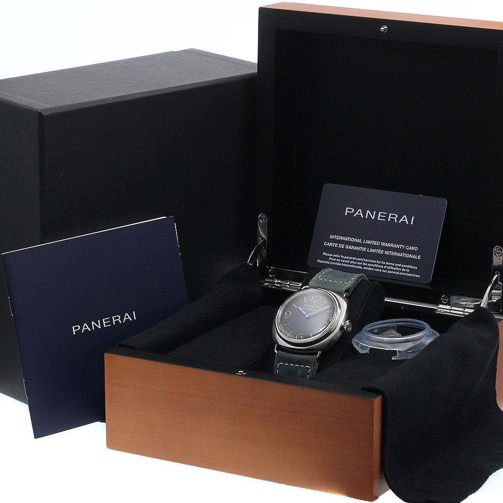 PANERAI Radiomir Tre Giorni PAM01335 Navy Dial Hand Winding Men's Watch_940252
