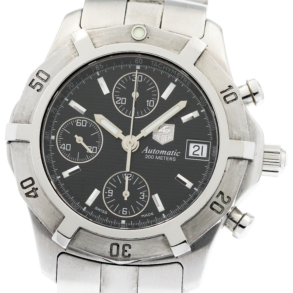 TAG HEUER Exclusive CN2111 Chronograph Date black Dial Automatic Men's_940255