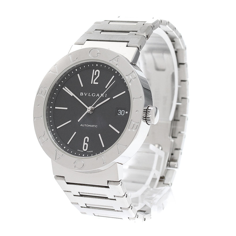 BVLGARI BVLGARIBVLGARI BB38SS Date Black Dial Automatic Men's Watch_940269