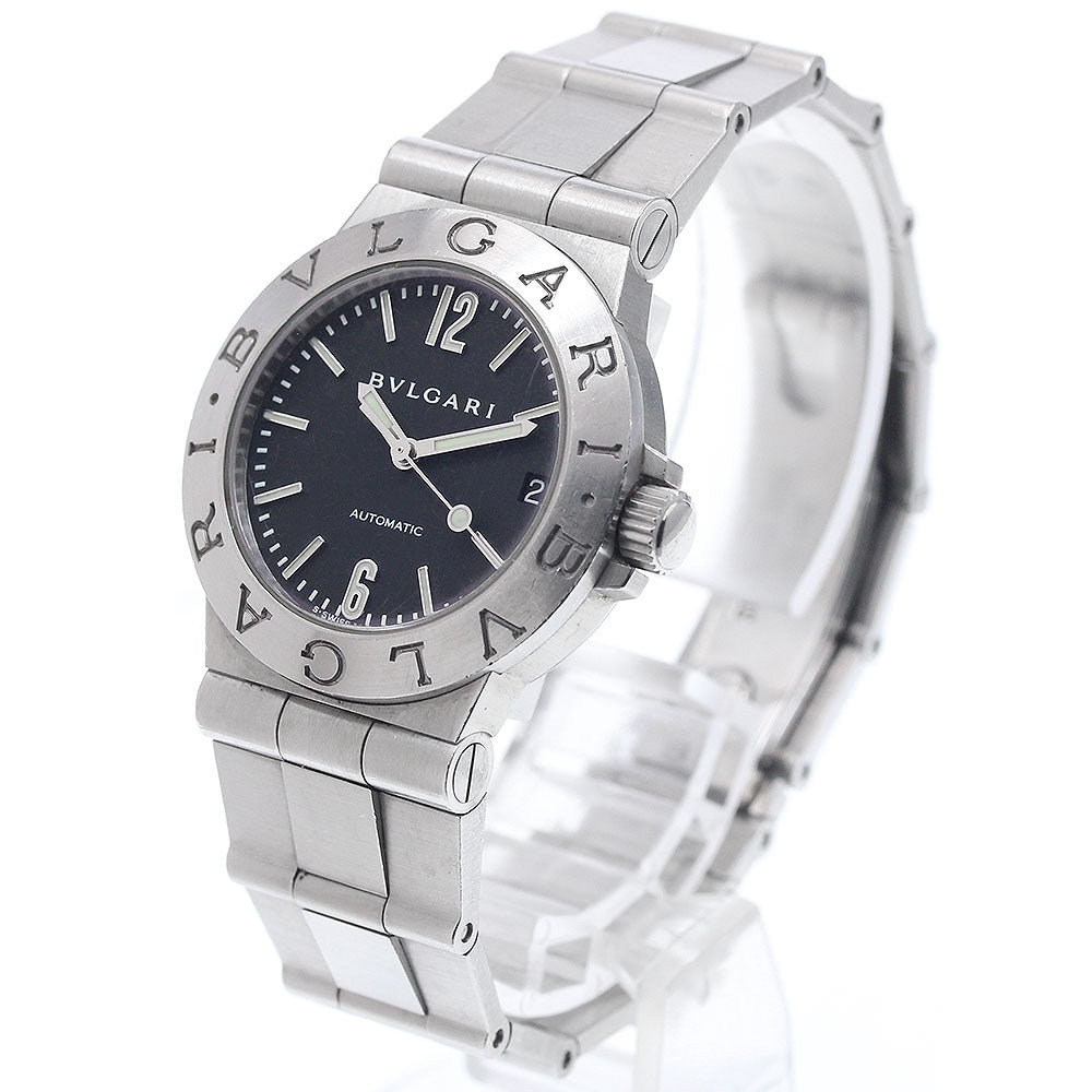 BVLGARI Diagono LCV29S Date black Dial Automatic Ladies Watch_940272
