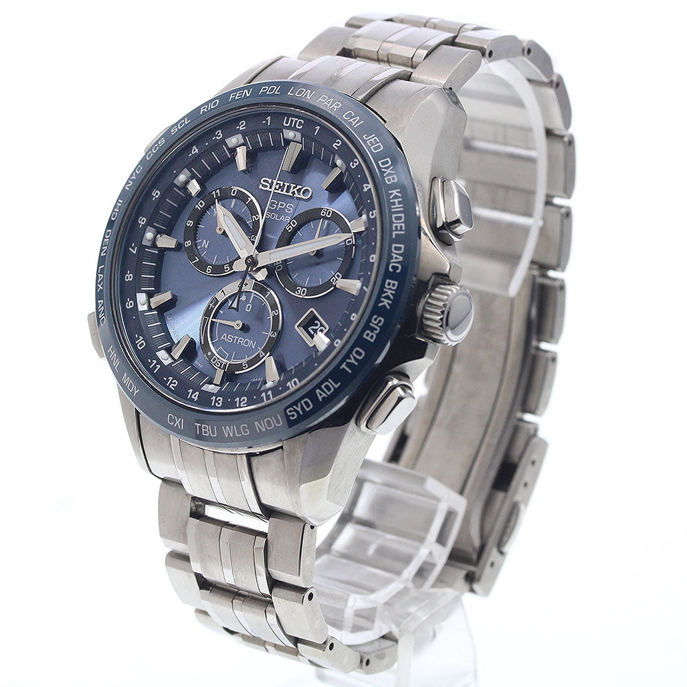 SEIKO Astron SBXB005/8X82-0AB0 GPS Solar Powered Radio Men's Watch_940279