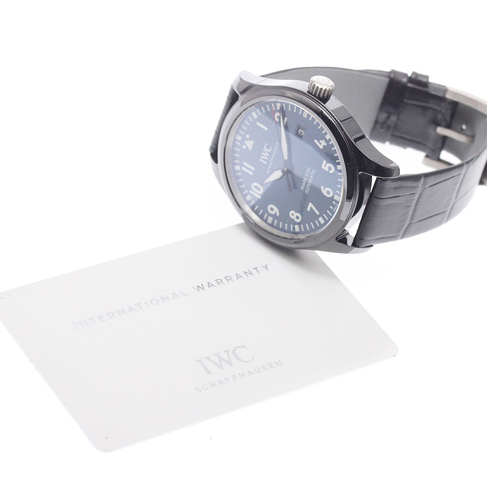 IWC SCHAFFHAUSEN Pilot Watch Mark XVIII IW324703 Laureus Sport for Good Limited to 1,500 pieces worldwide Navy Dial Automatic Men's Watch_940310