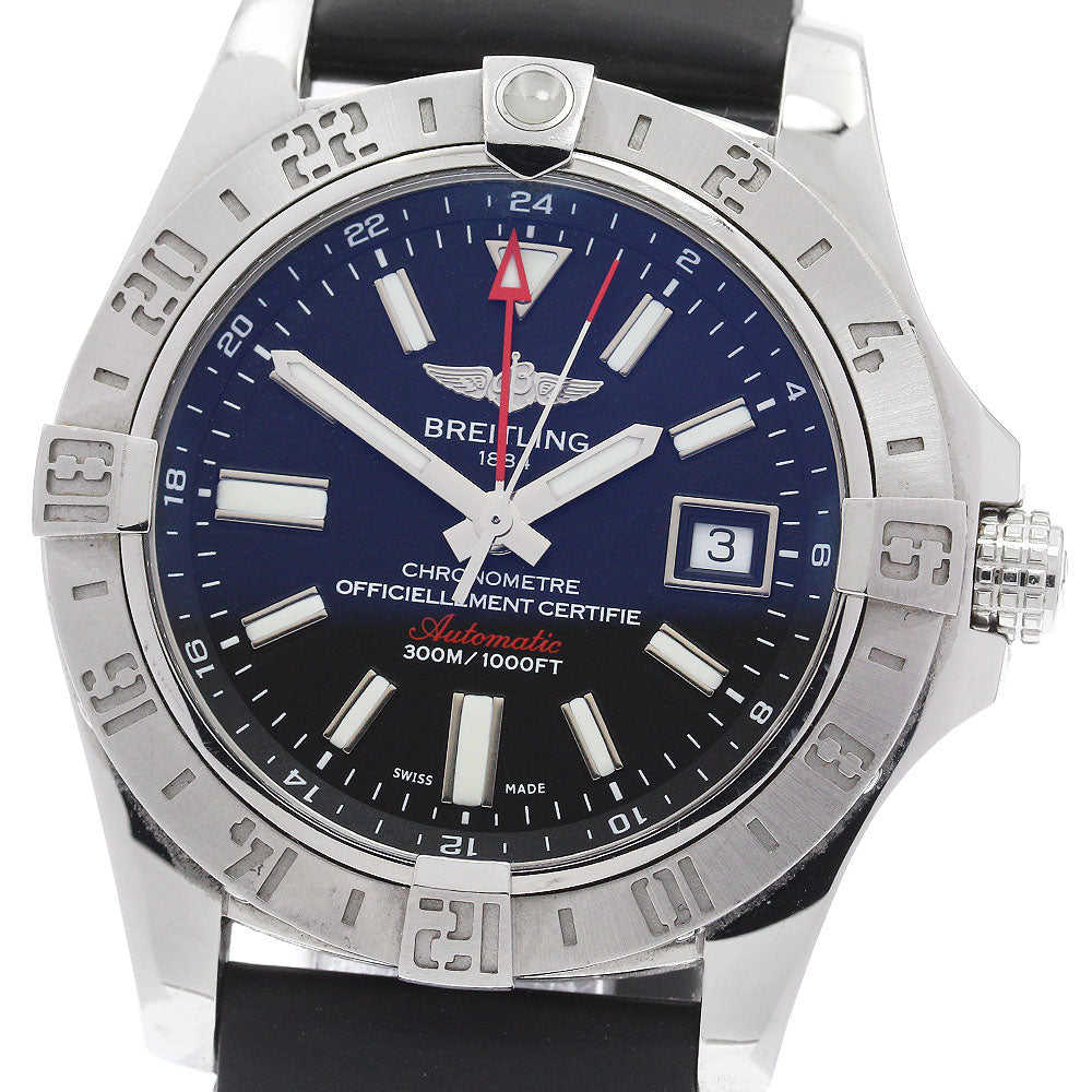 BREITLING Avenger II GMT A32390 Date black Dial Automatic Men's Watch_940351