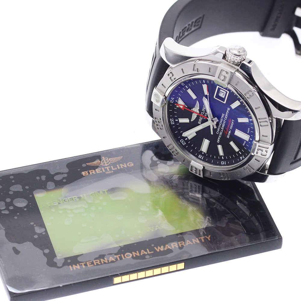 BREITLING Avenger II GMT A32390 Date black Dial Automatic Men's Watch_940351