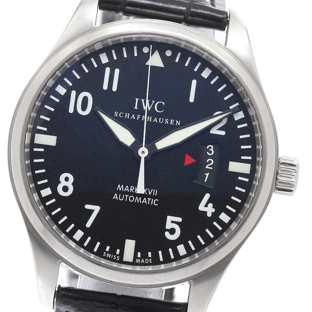 IWC SCHAFFHAUSEN Pilot watch mark XVII IW326501 Date black Dial Automatic Men's Watch_940352