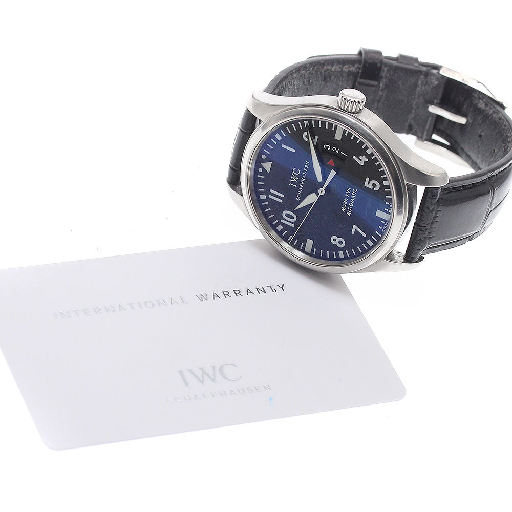IWC SCHAFFHAUSEN Pilot watch mark XVII IW326501 Date black Dial Automatic Men's Watch_940352