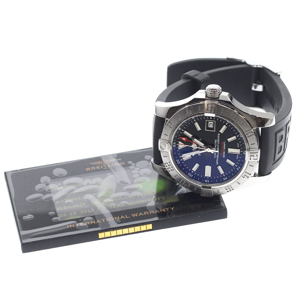 BREITLING Avenger II GMT A32390 Date black Dial Automatic Men's Watch_940353
