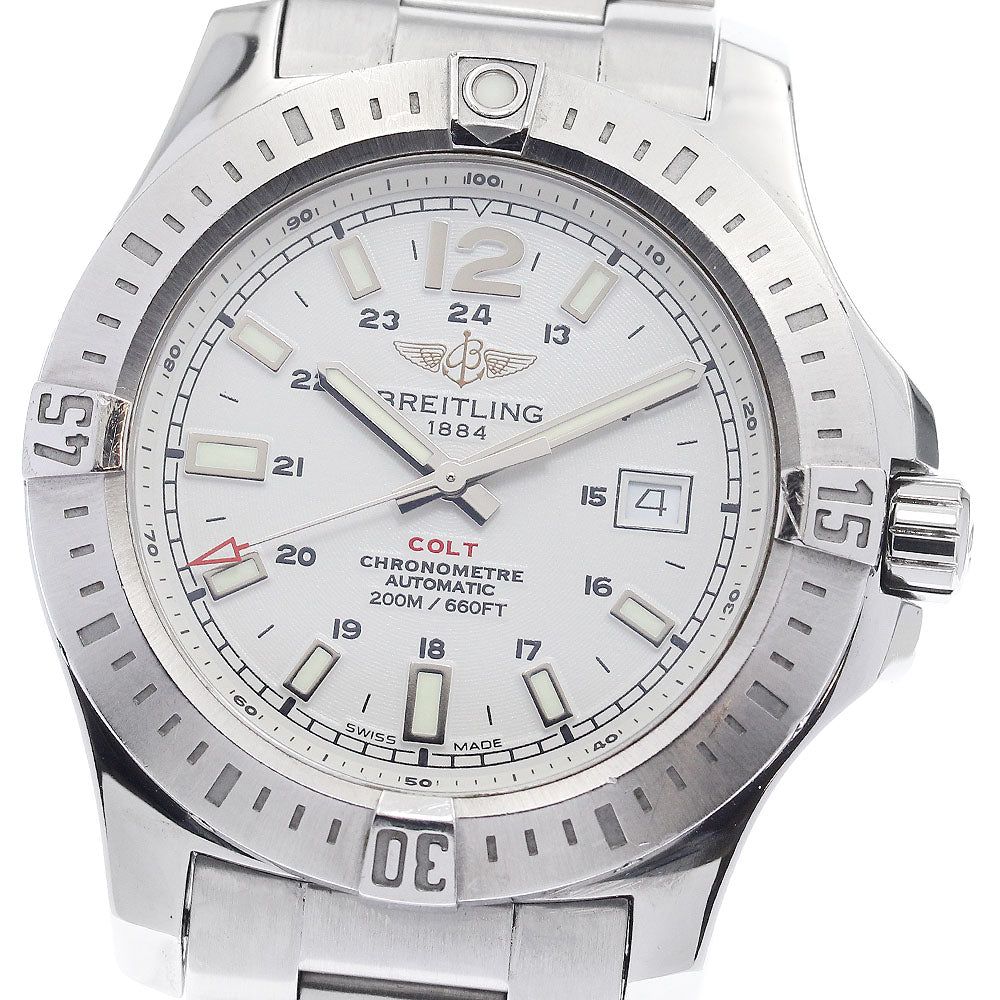 BREITLING Colt A17388 Date white Dial Automatic Men's Watch_940357