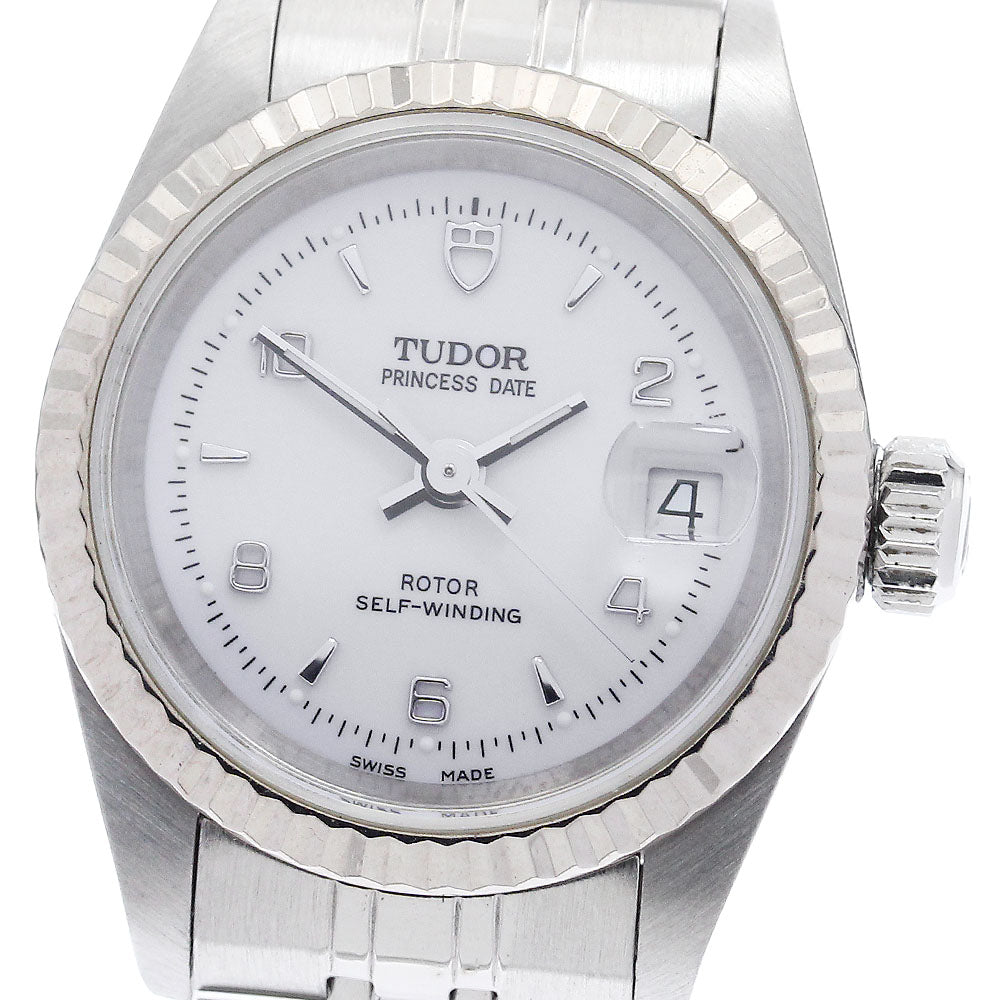 TUDOR Princess Date 92414 WG bezel White Dial Automatic Ladies Watch_940364