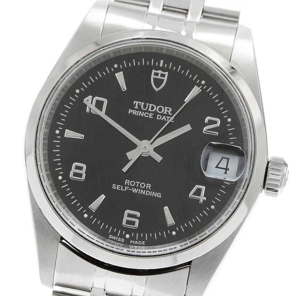 TUDOR Prince Date 72000 black Dial Automatic Boy's Watch_940368