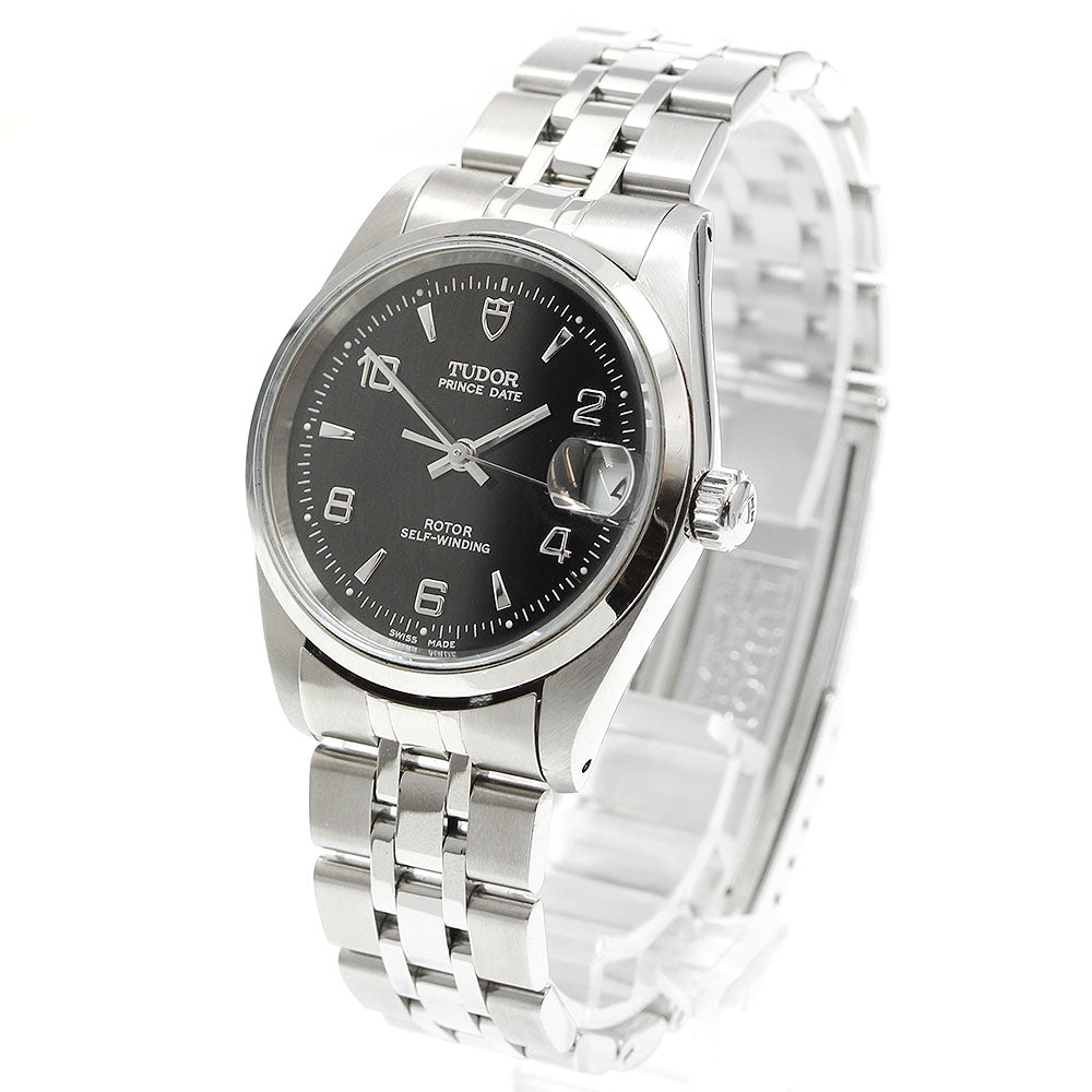 TUDOR Prince Date 72000 black Dial Automatic Boy's Watch_940368