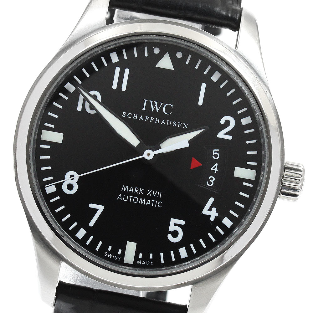 IWC SCHAFFHAUSEN Pilot watch mark XVII IW326501 Date black Dial Automatic Men's Watch_940369