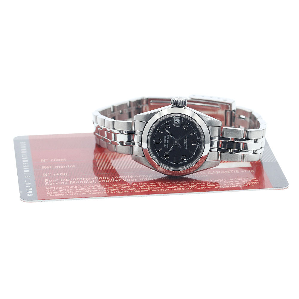 TUDOR Princess Date 92500 black Dial Automatic Ladies Watch_940379