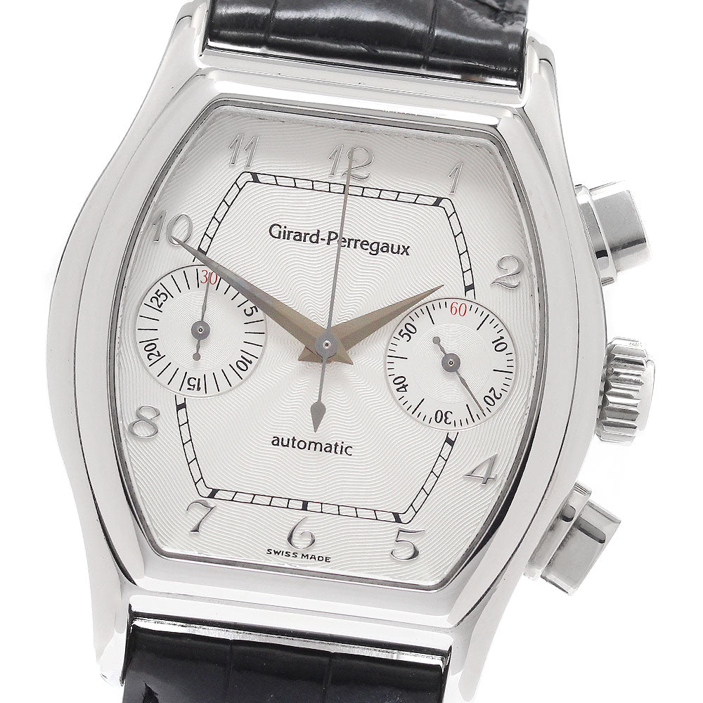 GIRARD PERREGAUX Richeville 2750 Chronograph Small Seconds Silver Dial Automatic Men's Watch_940468