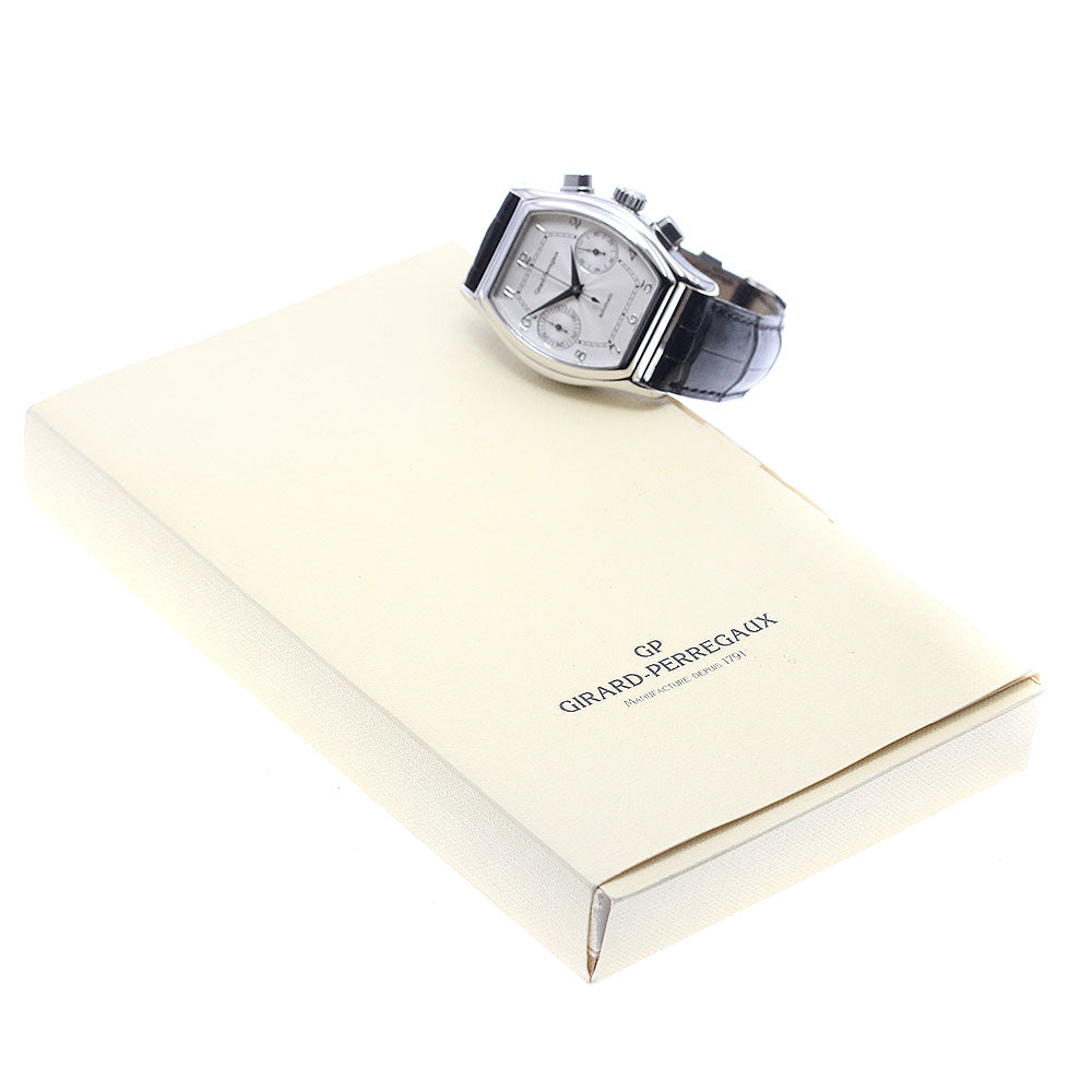 GIRARD PERREGAUX Richeville 2750 Chronograph Small Seconds Silver Dial Automatic Men's Watch_940468