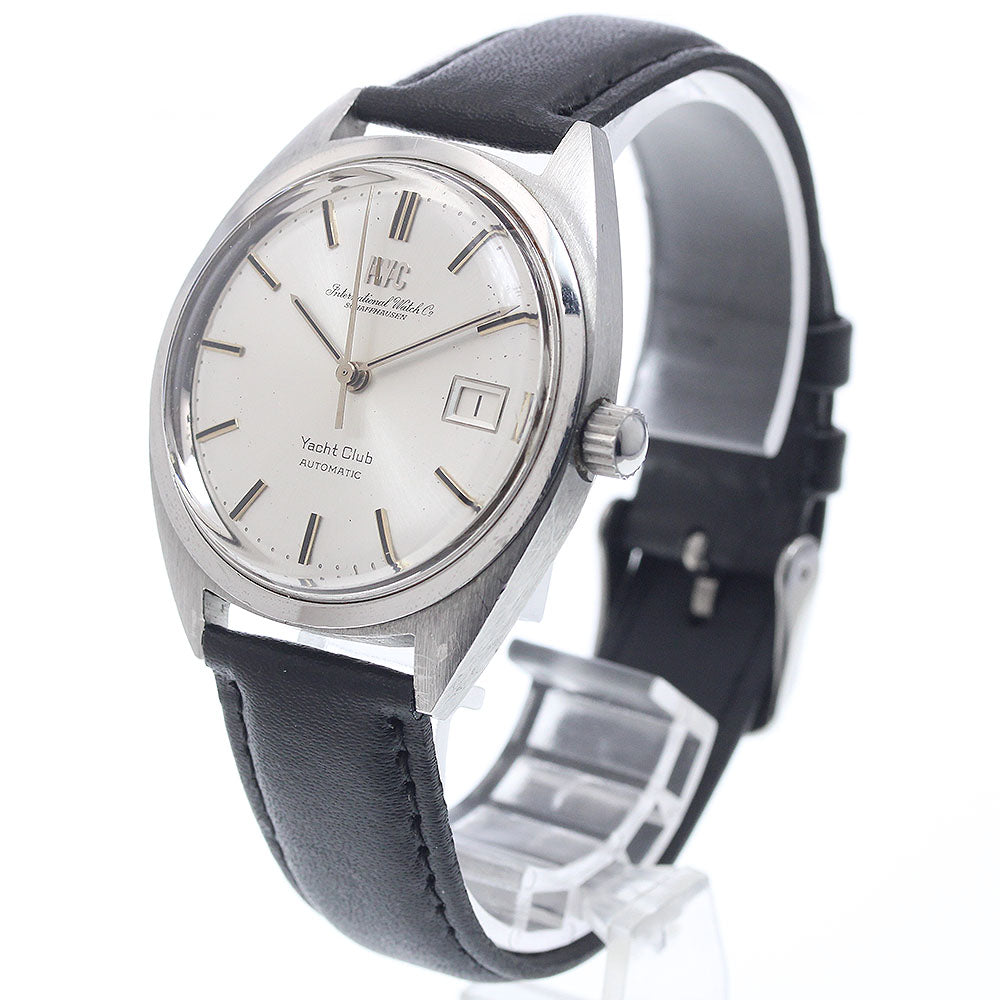 IWC SCHAFFHAUSEN Yacht club Date Cal.8541B Silver Dial Automatic Men's Watch_940469