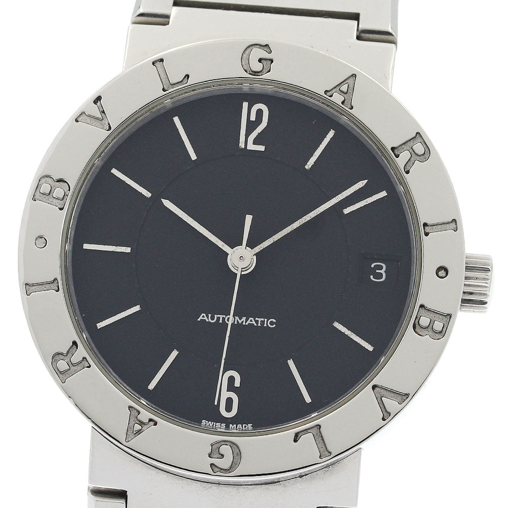BVLGARI BVLGARIBVLGARI BB33SS Date Black Dial Automatic Men's Watch_940472