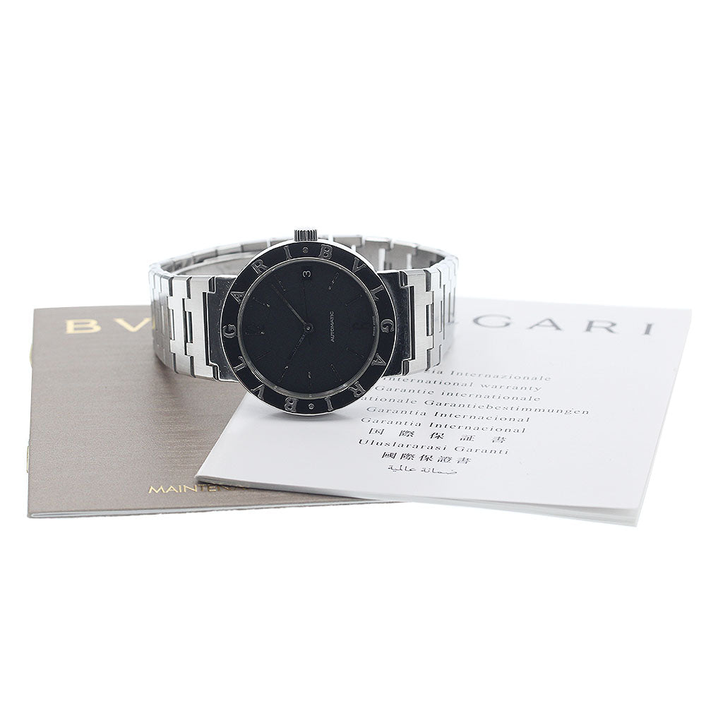 BVLGARI BVLGARIBVLGARI BB33SS Date Black Dial Automatic Men's Watch_940472