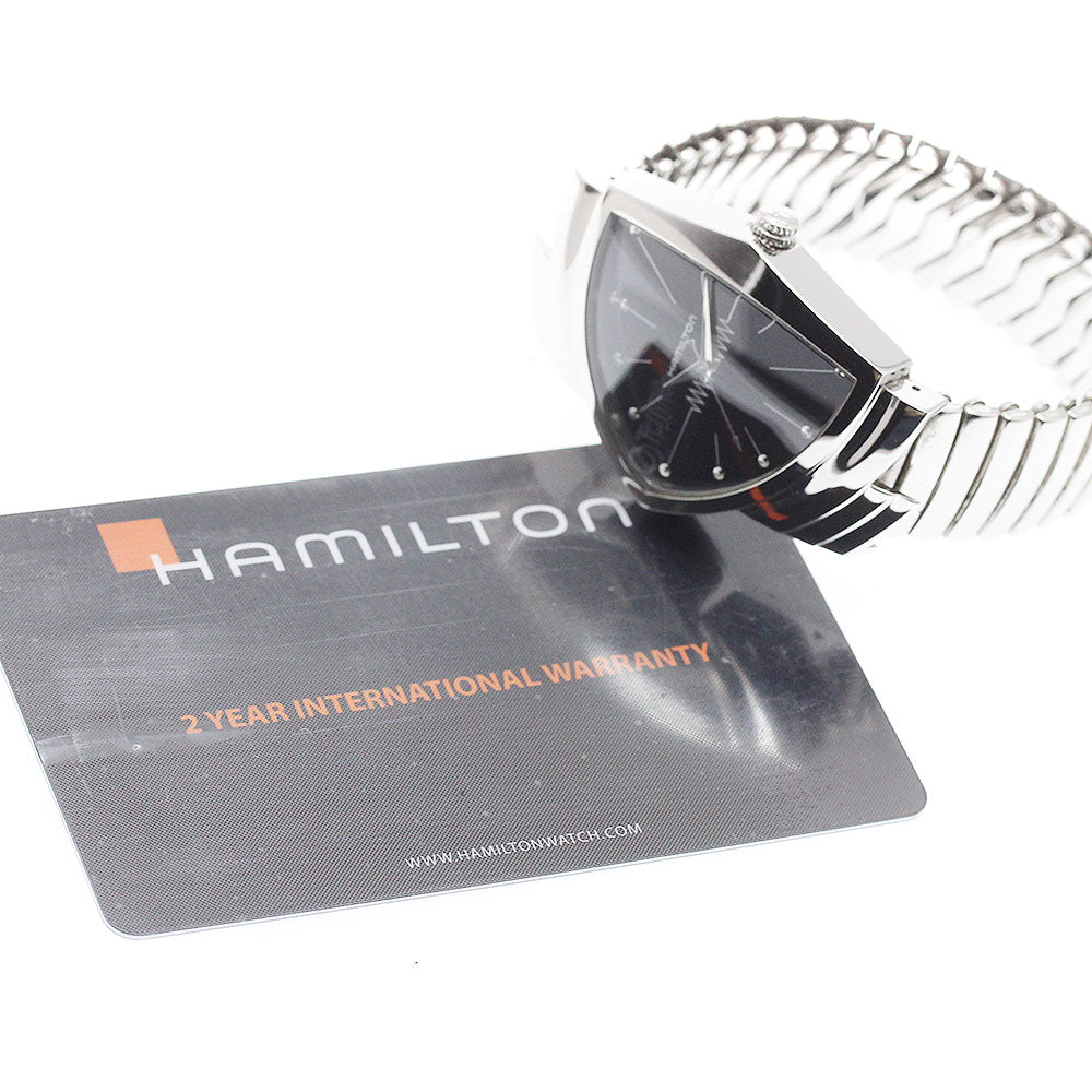 HAMILTON Ventura H244112 black Dial Quartz Men's Watch_940473