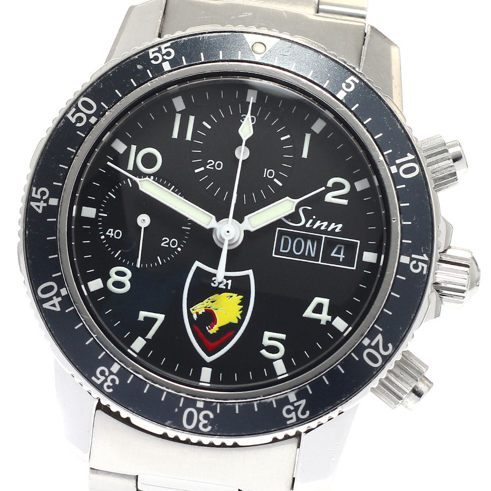 Sinn Tiger Unit - Limited Edition of 250 in Japan 103.B.SA.AUTO.TIGER Chronograph day date black Dial Automatic Men's Watch_940510