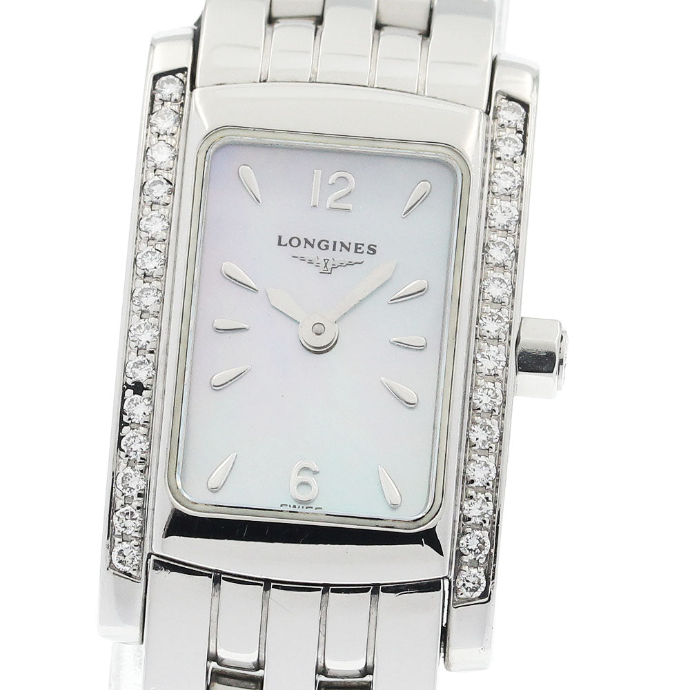 LONGINES Dolce Vita L5.158.0 Side diamond shell dial shell Dial Quartz Ladies Watch_940517