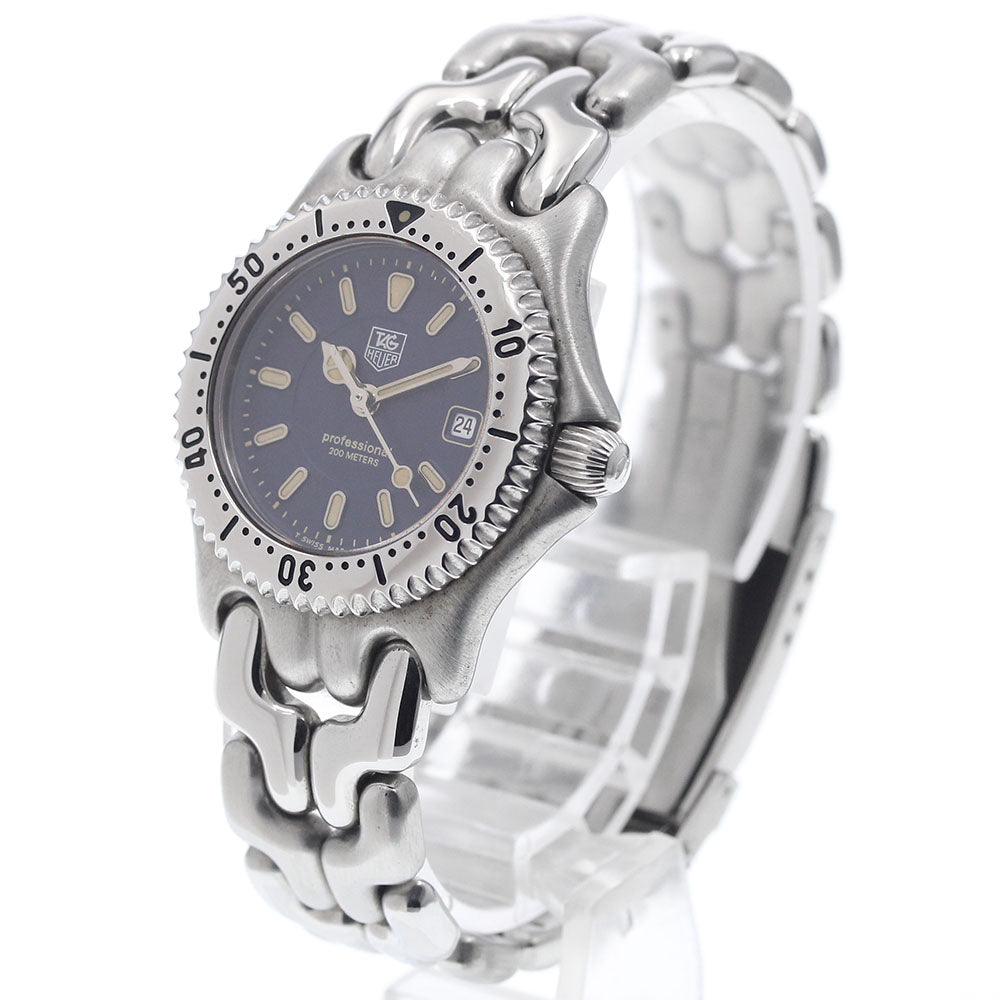 TAG HEUER S/el WG1317-2 Date Navy Dial Quartz Ladies Watch_940531