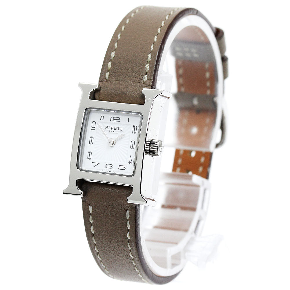 HERMES H watch Mini HH1.110 White Dial Quartz Ladies Watch_940753