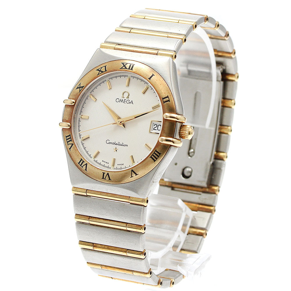 OMEGA Constellation 1212.30 YG2 tone full bar Silver Dial Quartz Men's _941099