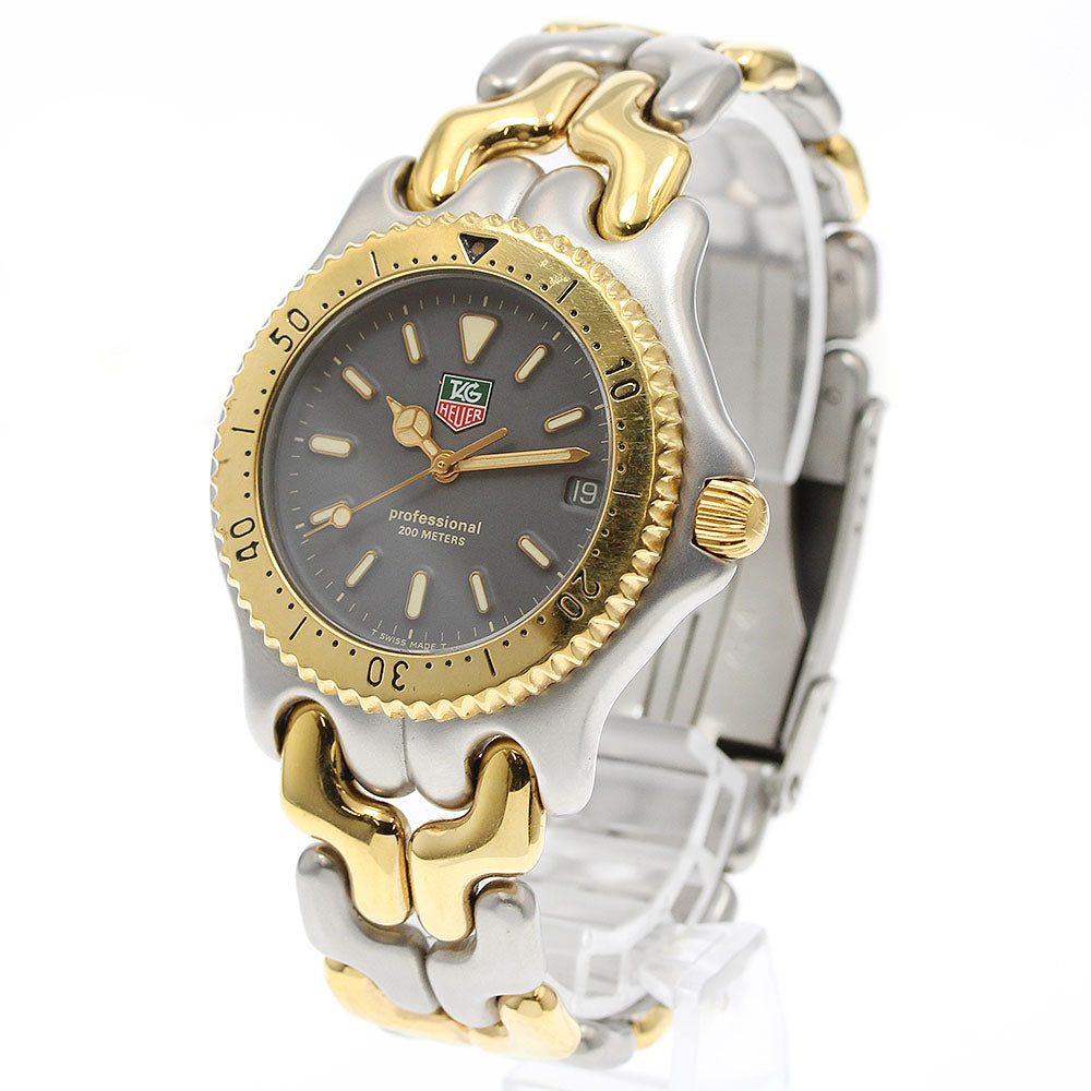 TAG HEUER S/el S95.206F Date gray Dial Quartz Men's Watch_941101