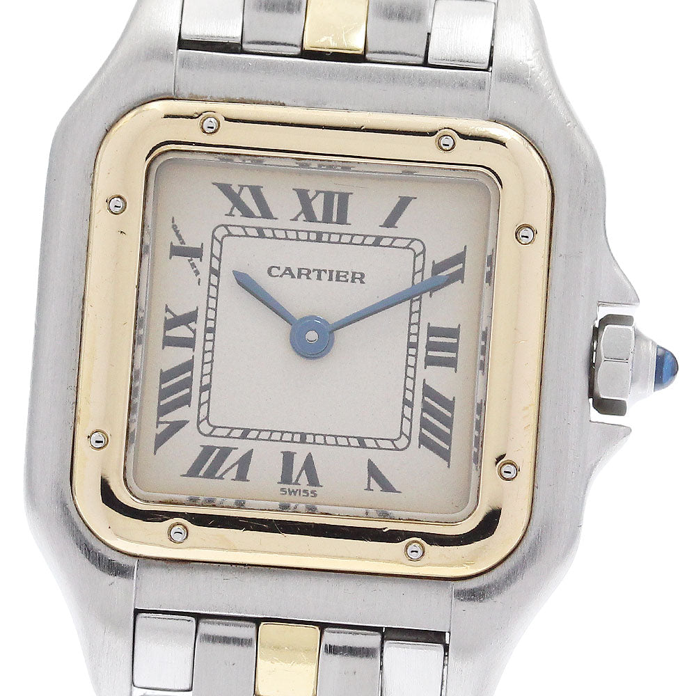 CARTIER PANTHERE SM W25029B5 1 row beige Dial Quartz Ladies Watch_941109